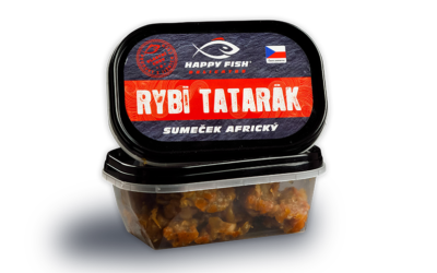 Rybí tatarák ze sumečka afrického