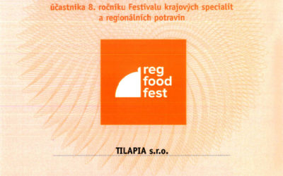 RegFoodFest – ocenění pro naši společnost