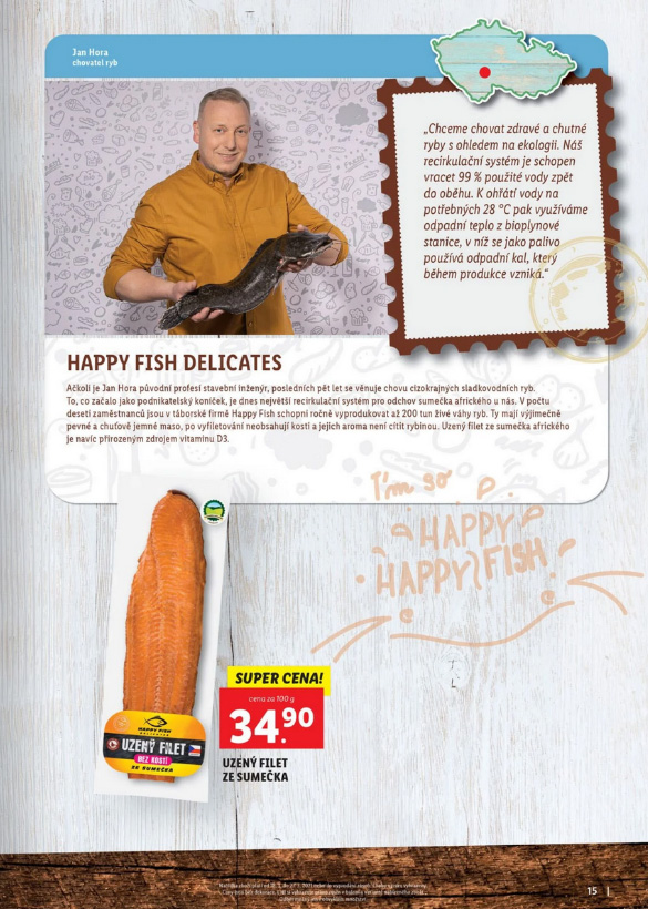 Certifikát Toulava Regionální produkt - Happy Fish Delicates